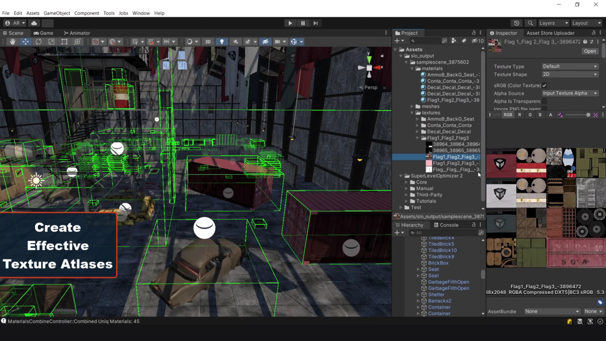 Complete Mesh Combine & Optimization Bundle