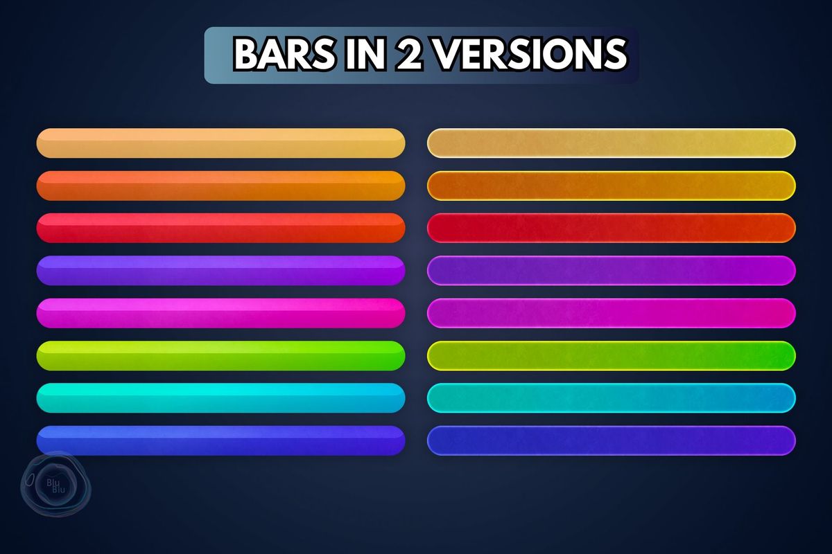 Dark Fantasy GUI + Icons Bundle + PSD GUI files + AI Icons files