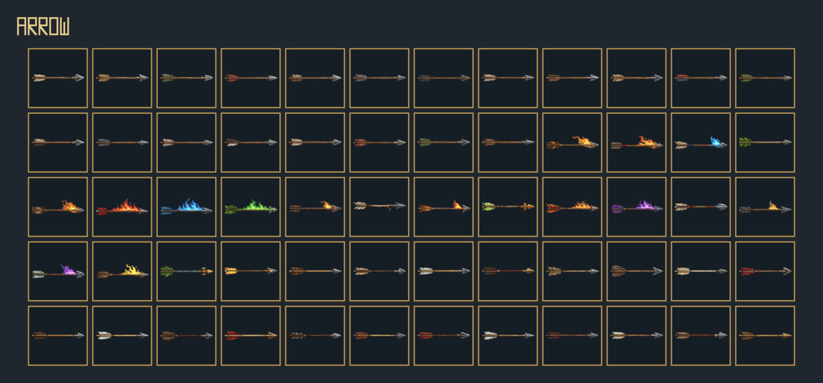 863 Weapon Icons – Mega RPG Weapon Pack