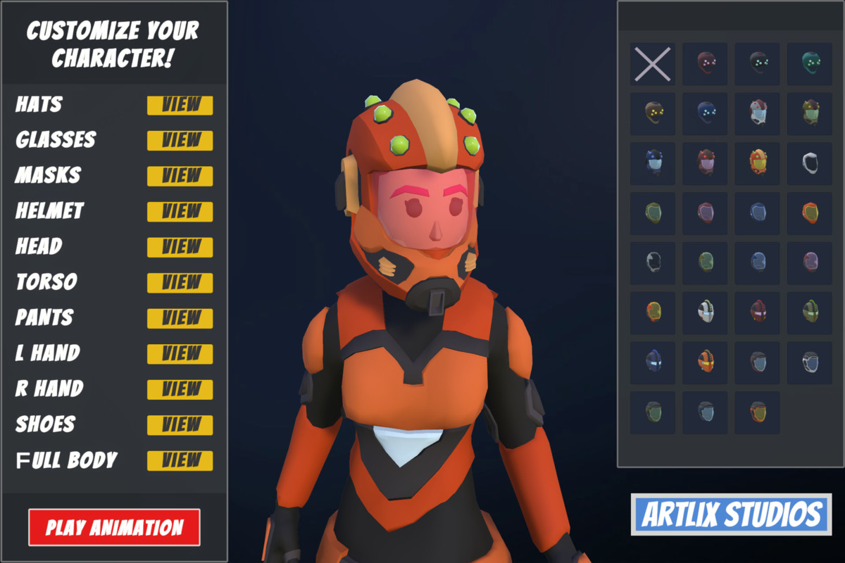 Customizable 3D Characters Ultimate Bundle