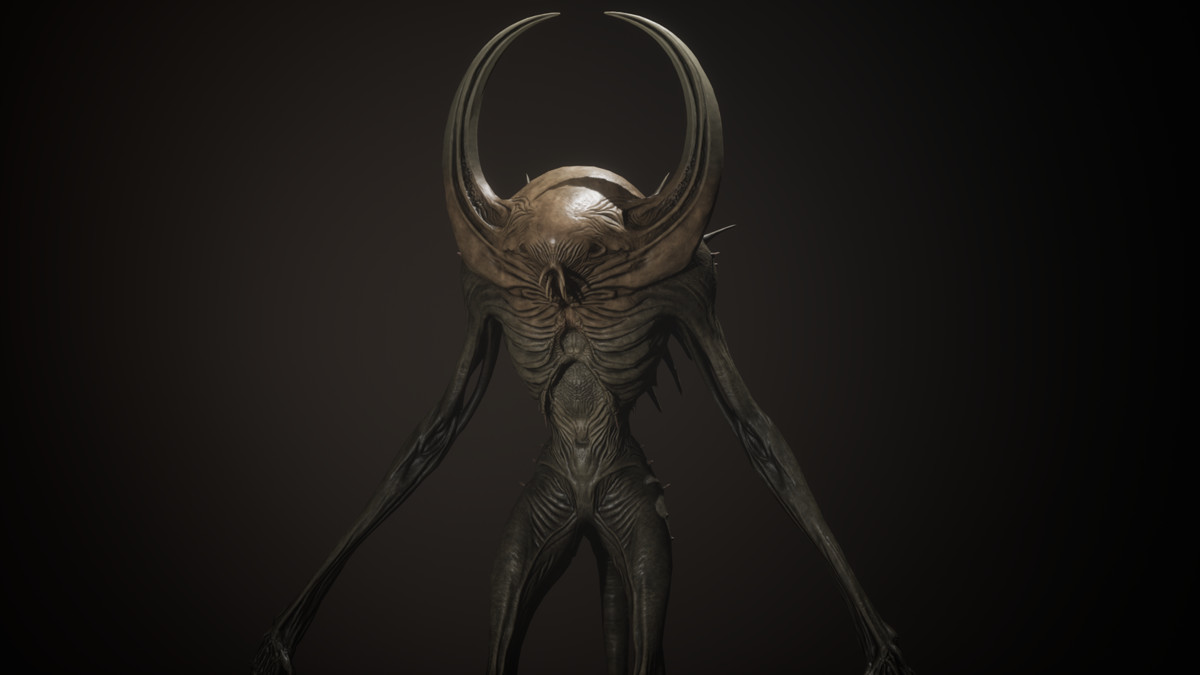Crescent Horn Horror - Humanoid Creature 3