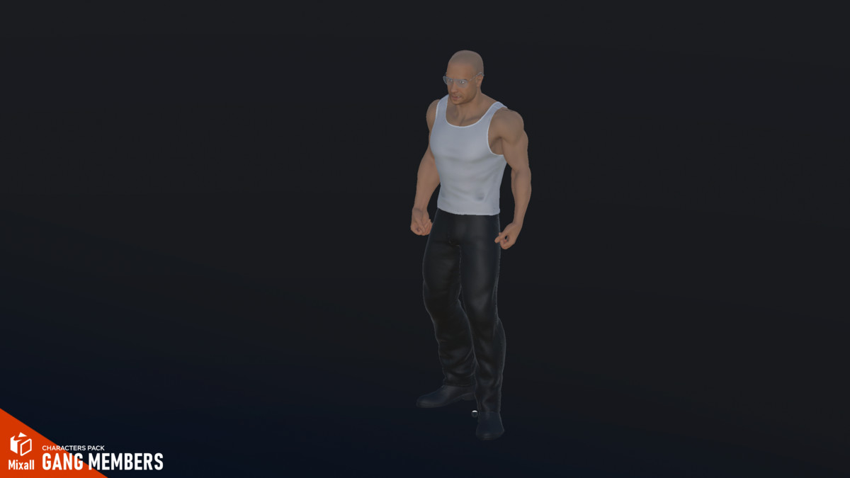 Gang members - characters pack