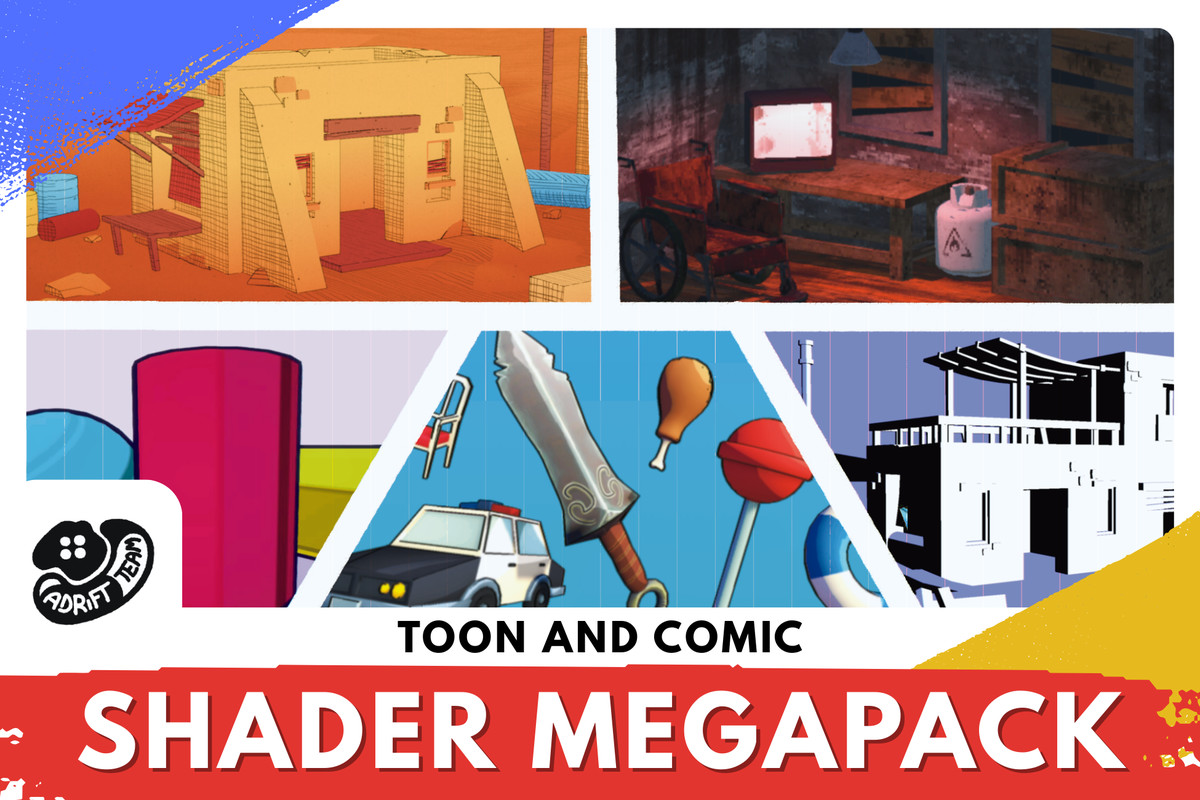 Toon and Comic Shaders - MEGA PACK