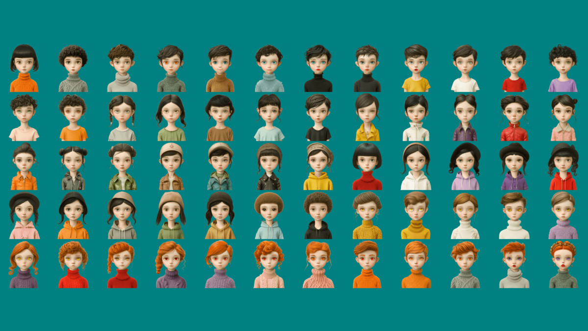 2D Character Creator (PSD) + 230 Pre-made 2D Characters