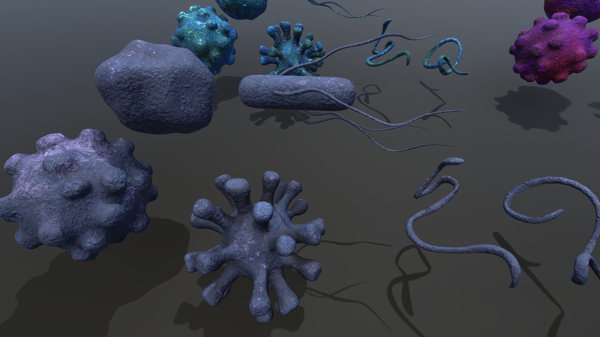 Fantasy Viruses 3D
