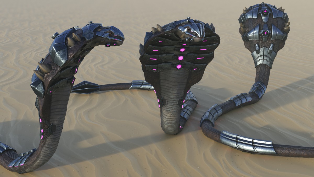 Sci-Fi Armored Cobra