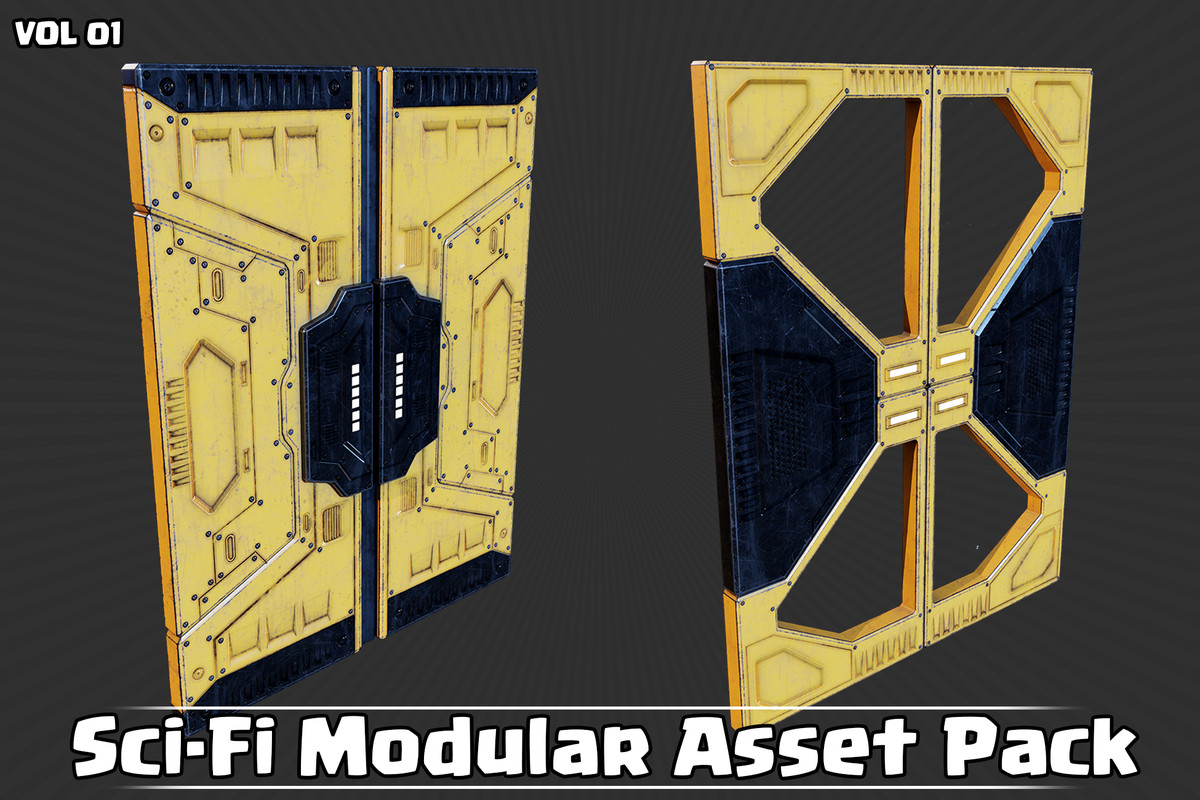 Sci-Fi Modular Assets