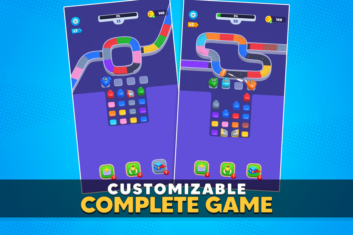 Block Shooter | Puzzle Game Template