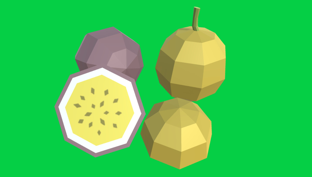 Low Poly Fruits | Model Pack