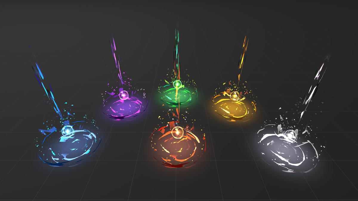 Stylized Loot VFX