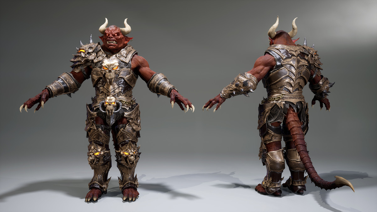 Medieval Demon Creature