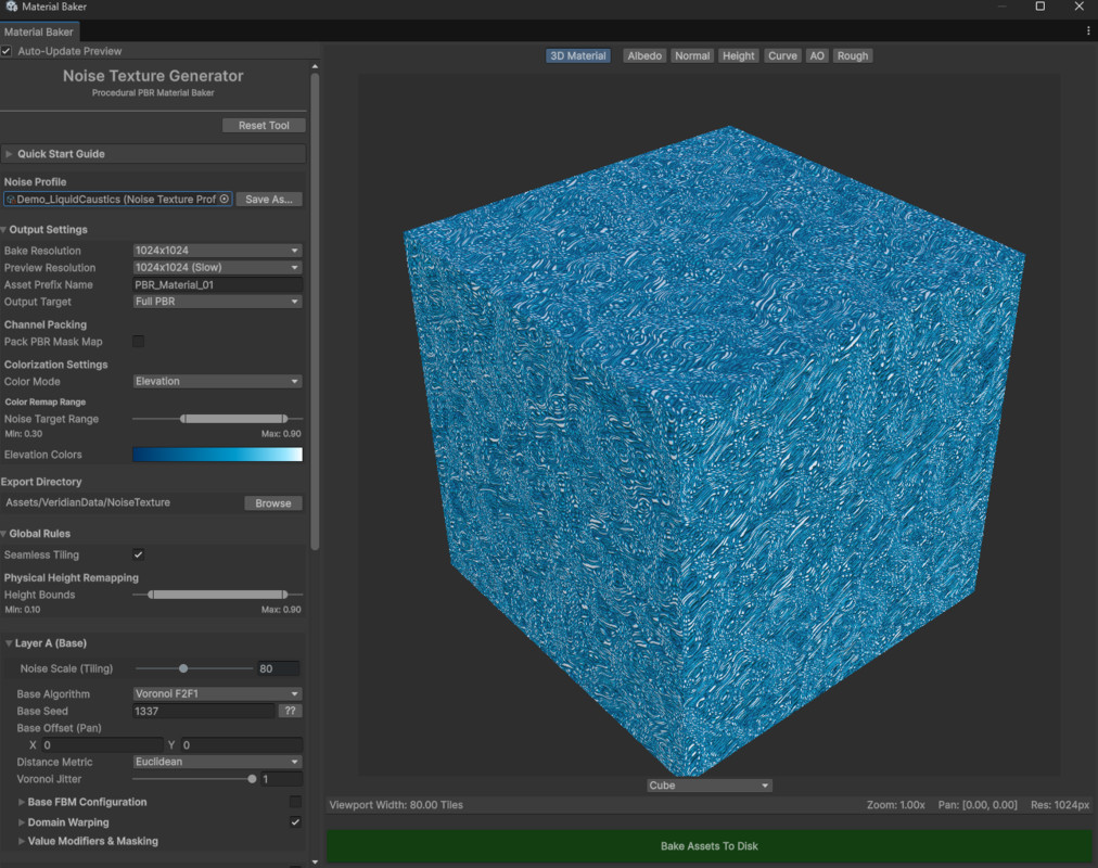 Noise Texture Generator: Procedural PBR Baker