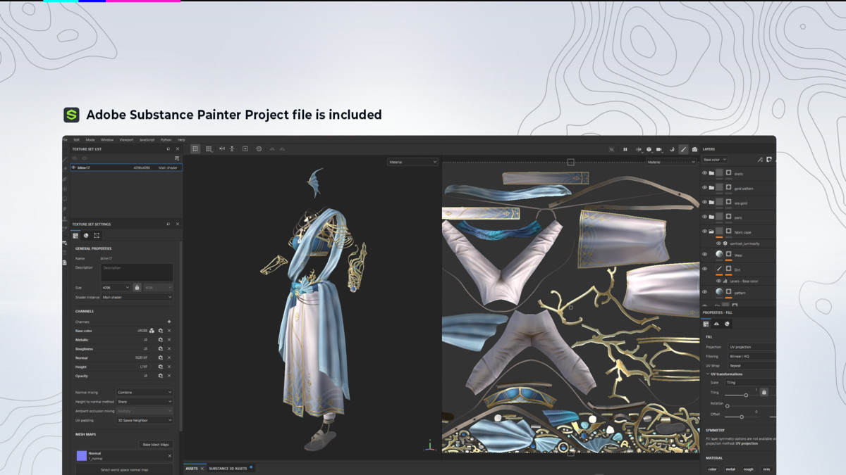 Atlantis Citizen: Male and Female