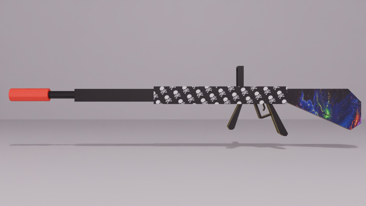 Stylized Low Poly Weapon Pack (Guns & Rifles)