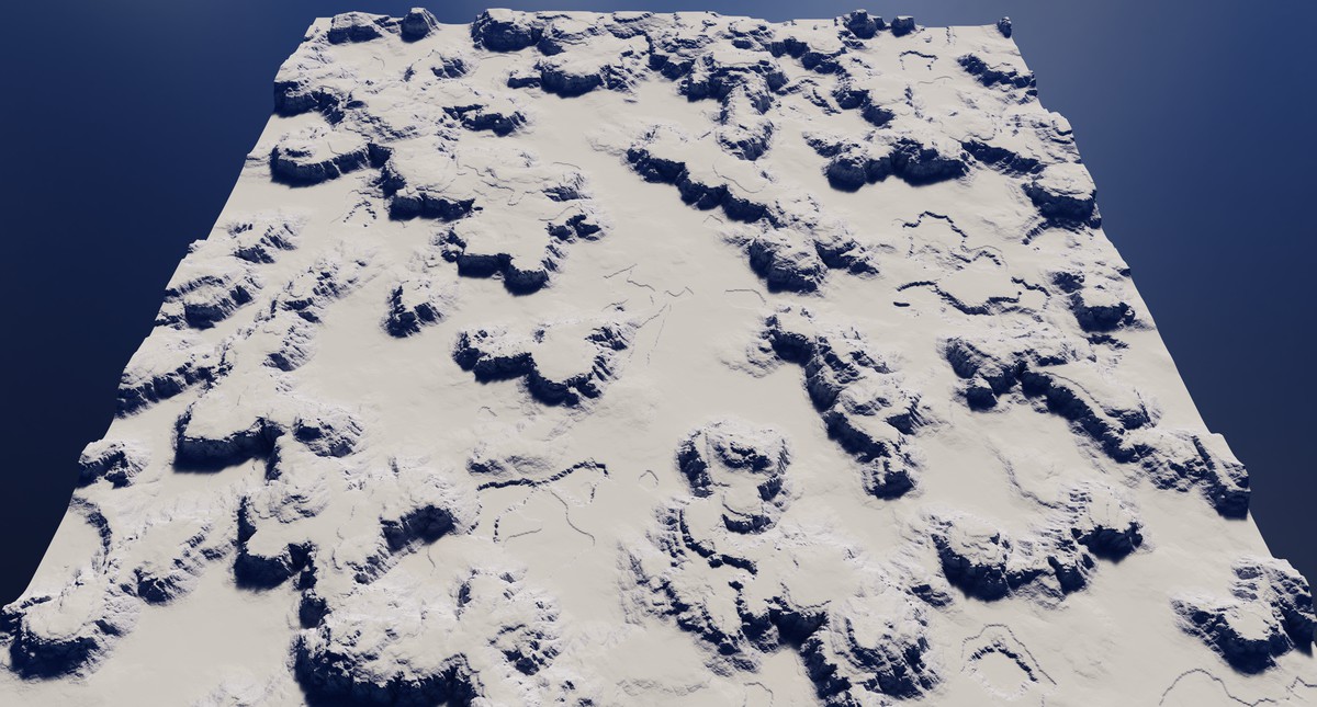 Terraced Canyon Shapes - StampIT!