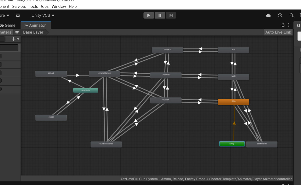 Full Gun System – Ammo, Reload, Enemy Drops + Shooter Template