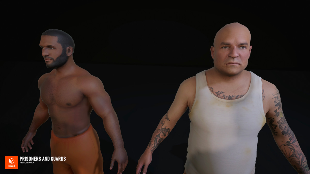 Prisoners and guards - Prison pack
