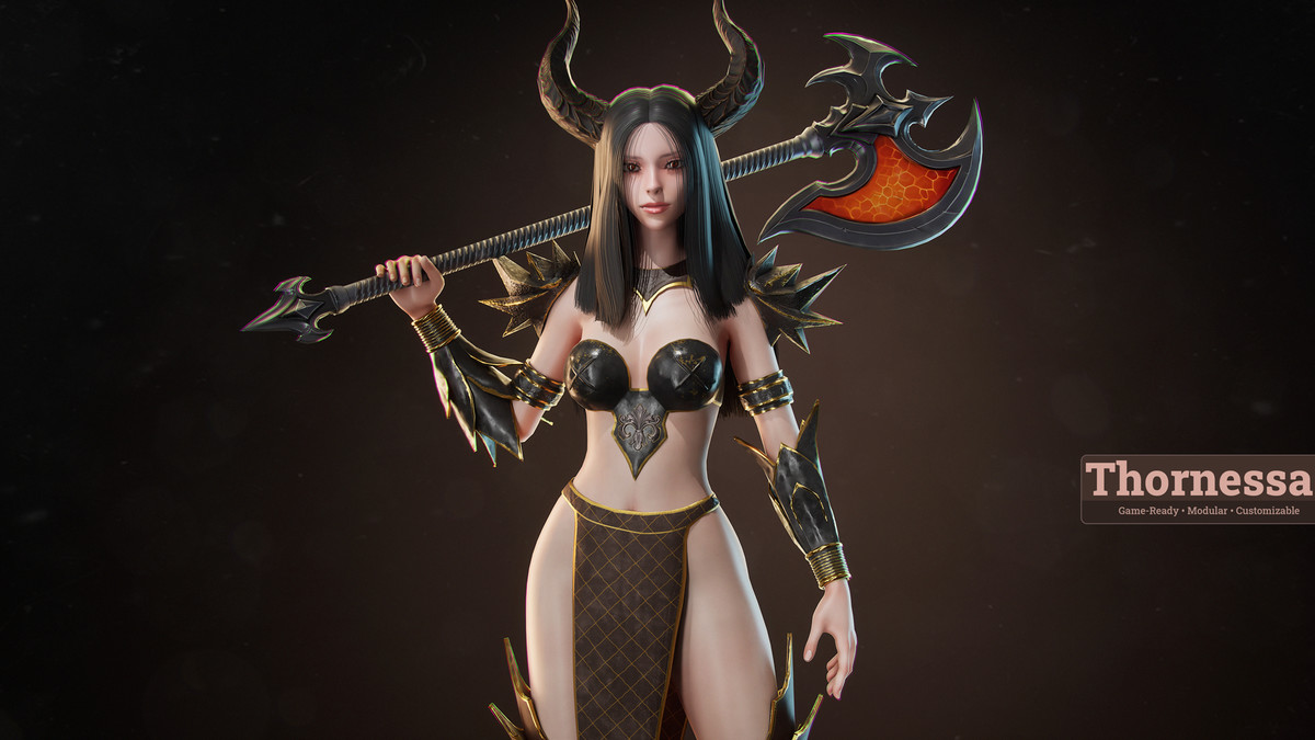 Dark Sorceress Thornessa