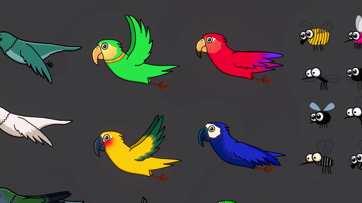 Cute Birds 8 in 1 PRO