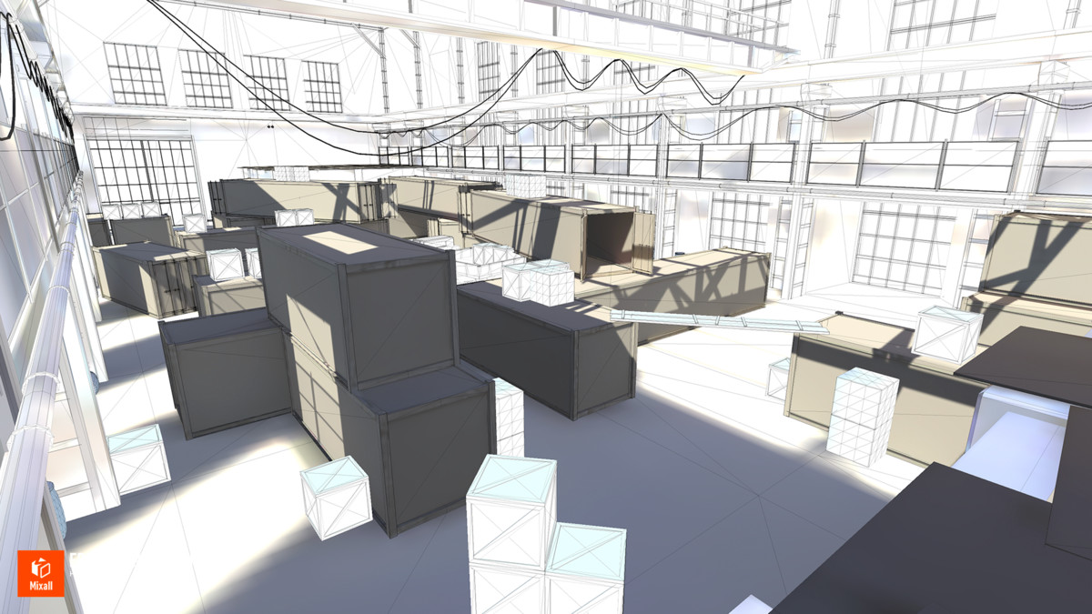 FPS tournament map - Hangar
