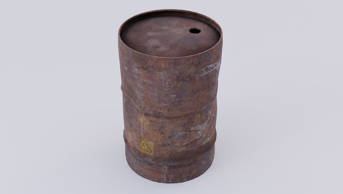 Barrels Drums Racks Volume one: photogrammetry custom LODs