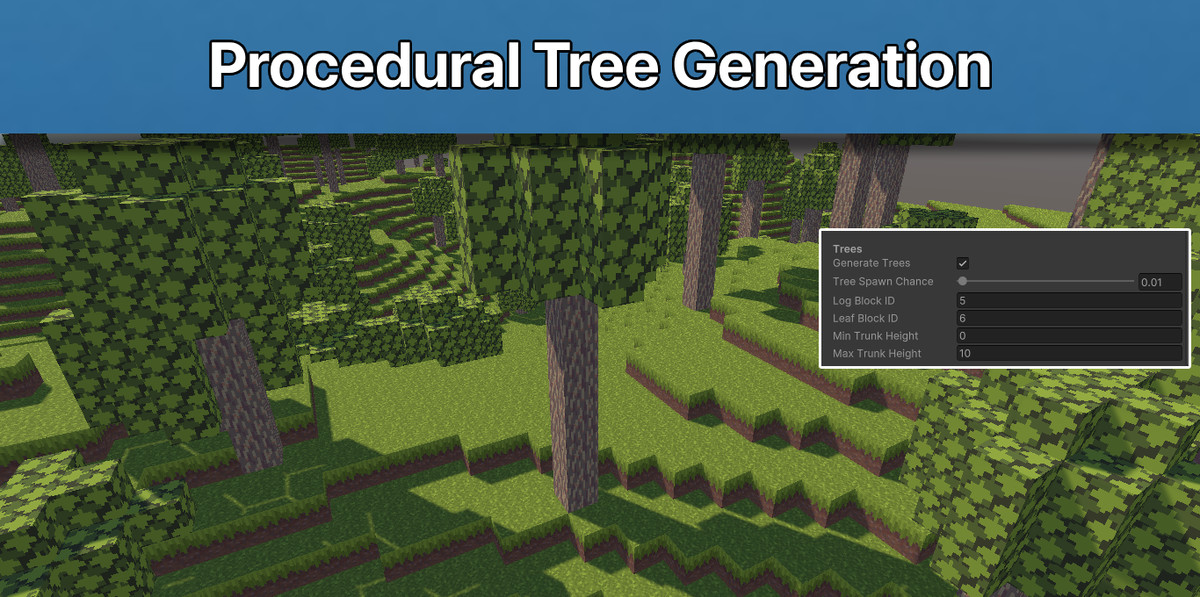 Pro-Cube World: Procedural Voxel World Generator