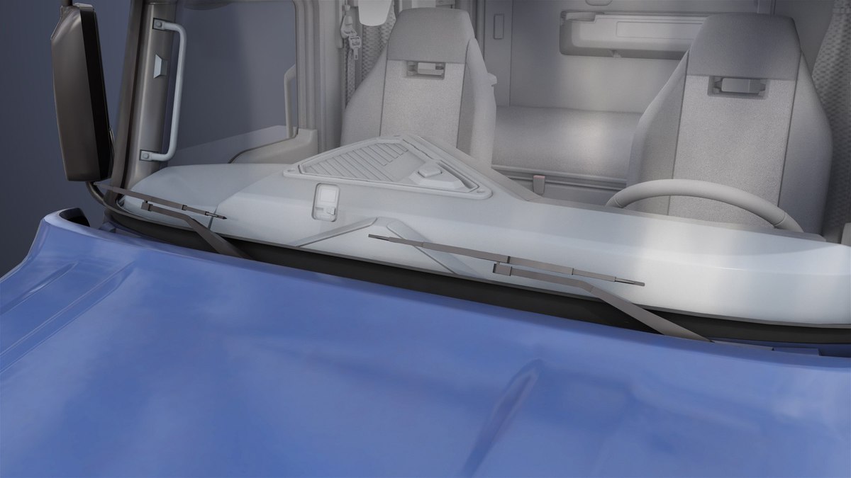 Heavy Truck Blue Chassis 05 URP HDRP Textures