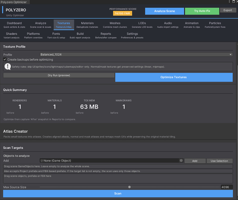 Optimizer – All-in-One Performance Toolkit