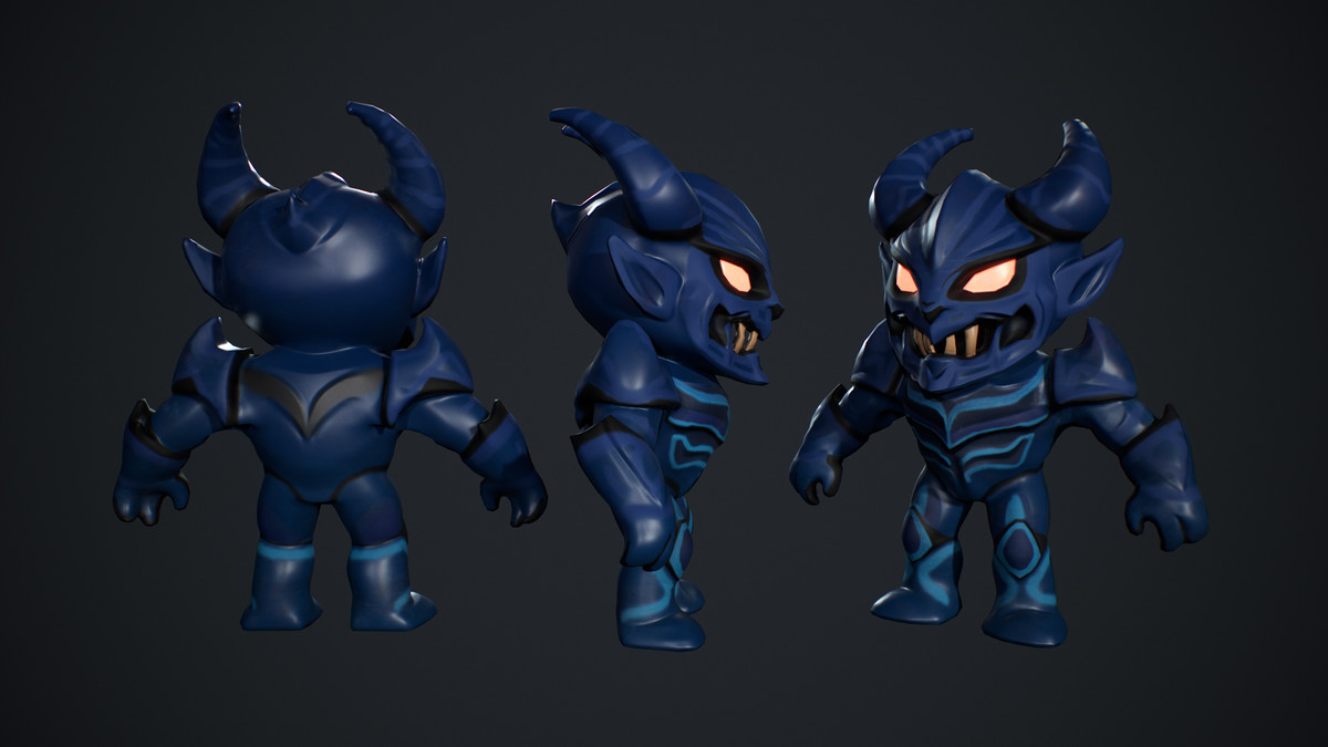 Demon Low Poly