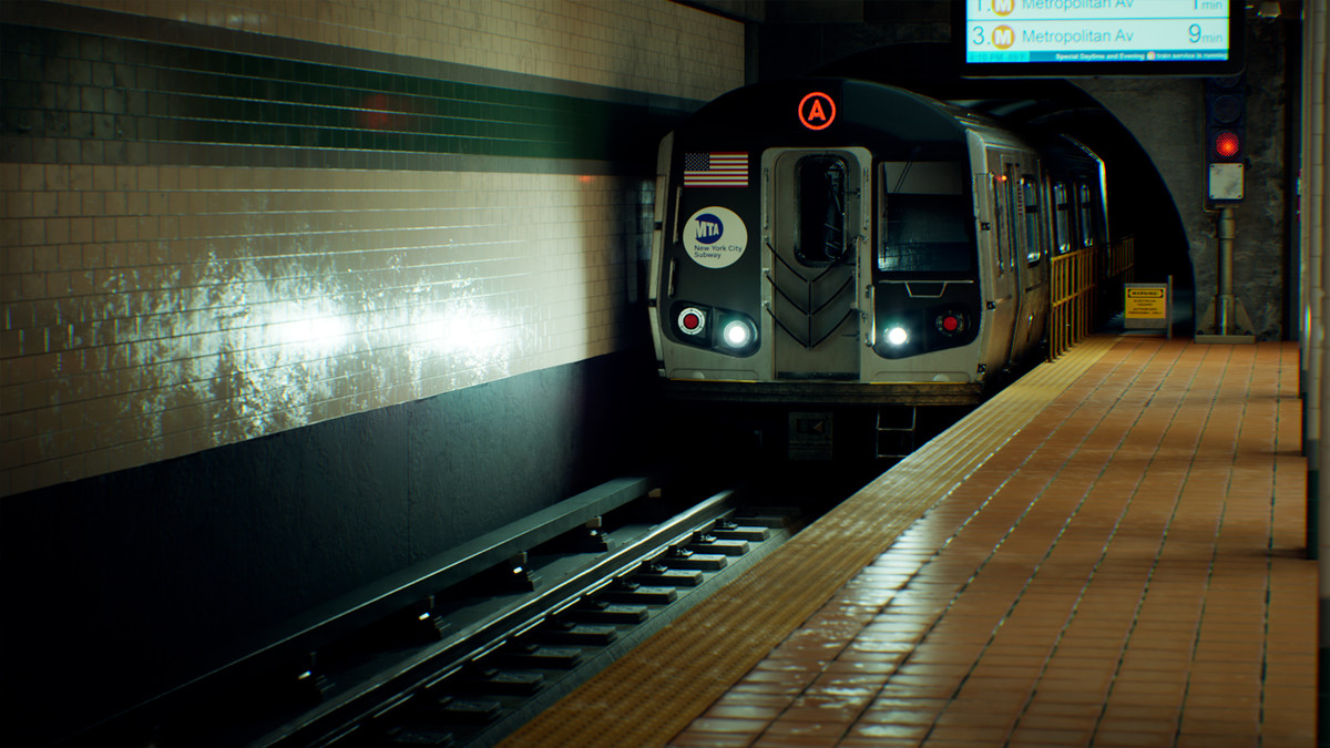 Subway Realm - Game-Ready NYC Metro Station