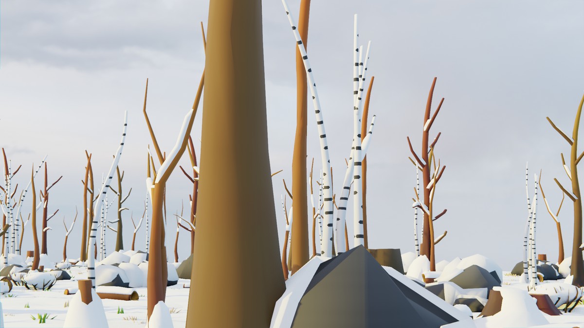 Low Poly Seasonal Forest Biome by IGS