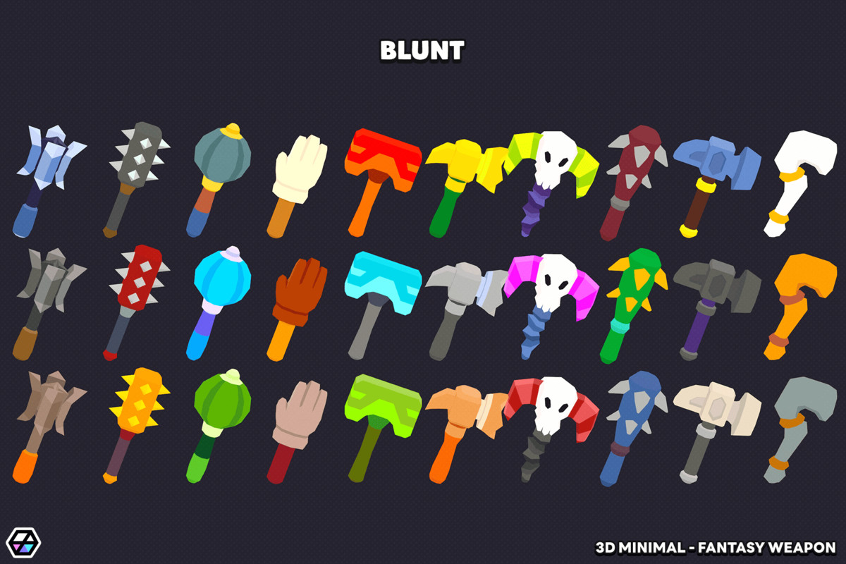3D Minimal - Fantasy Weapon