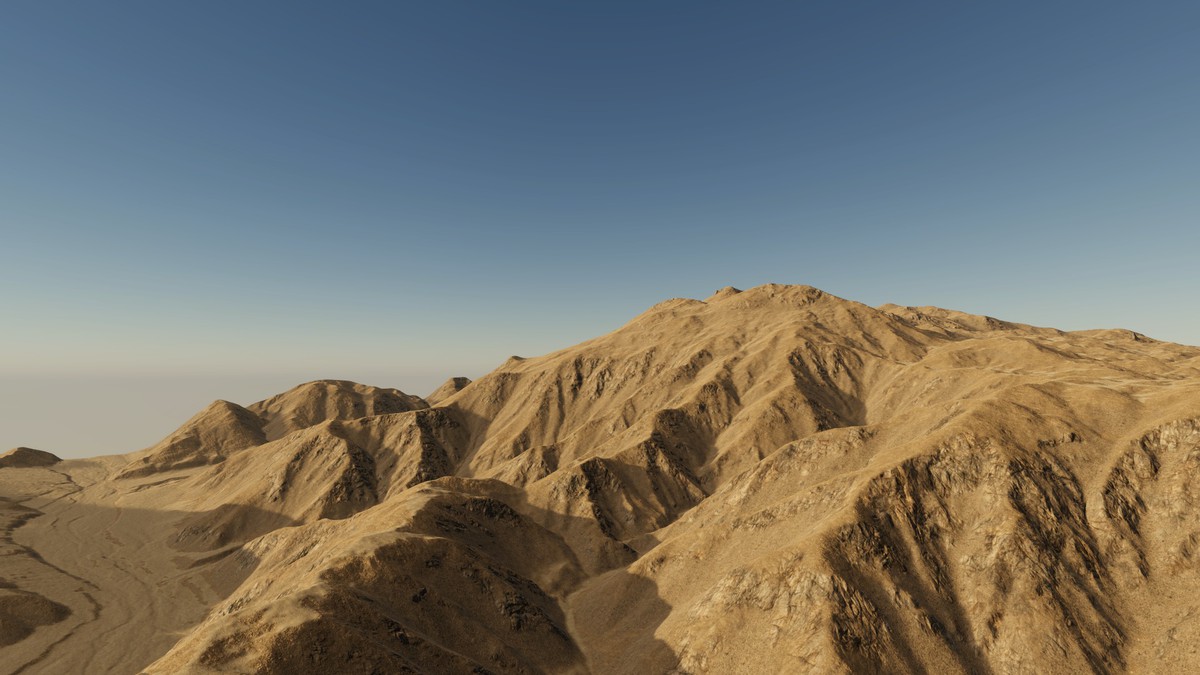 Mojave National Preserve Real-World Terrains 4K