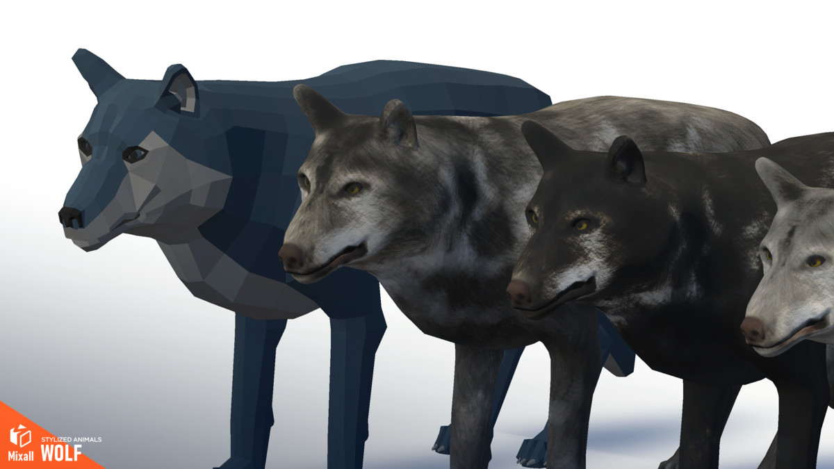 Wolf - Stylized animals