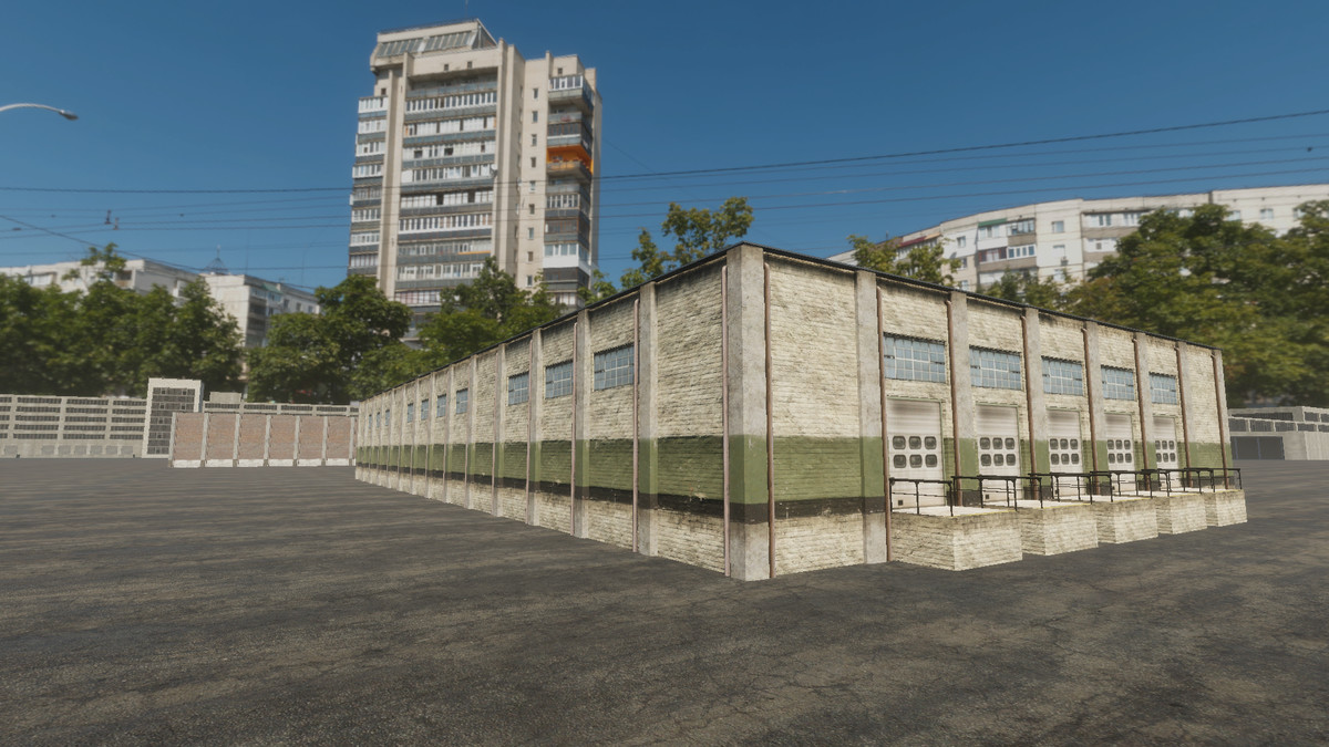 Airport buildings