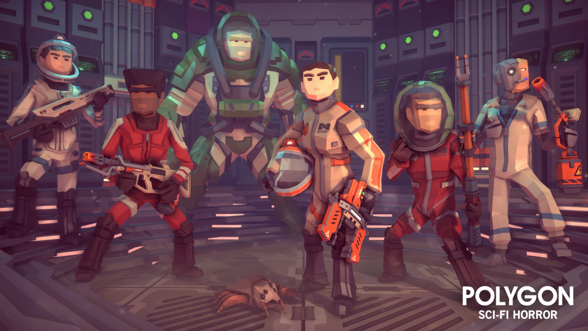 Sci-Fi Horror Pack - Synty POLYGON - Stylized Low Poly Assets