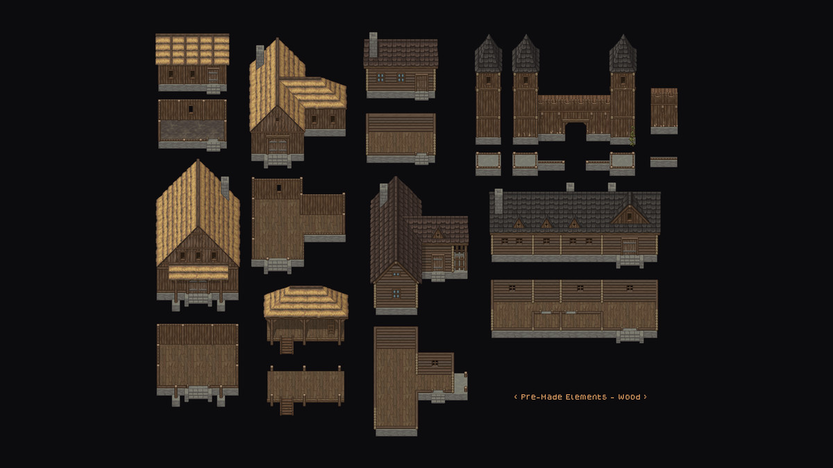 Pixel World - Modular Buildings