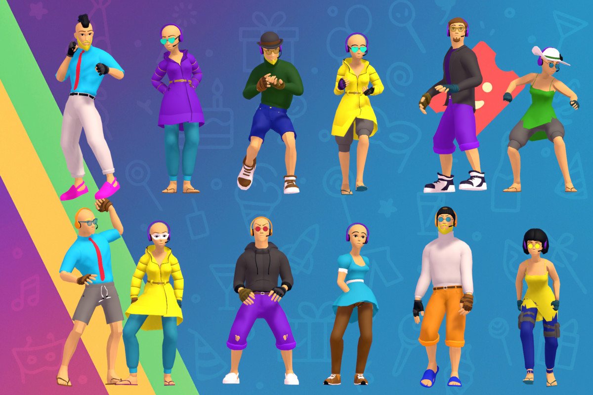 Stylized City Characters