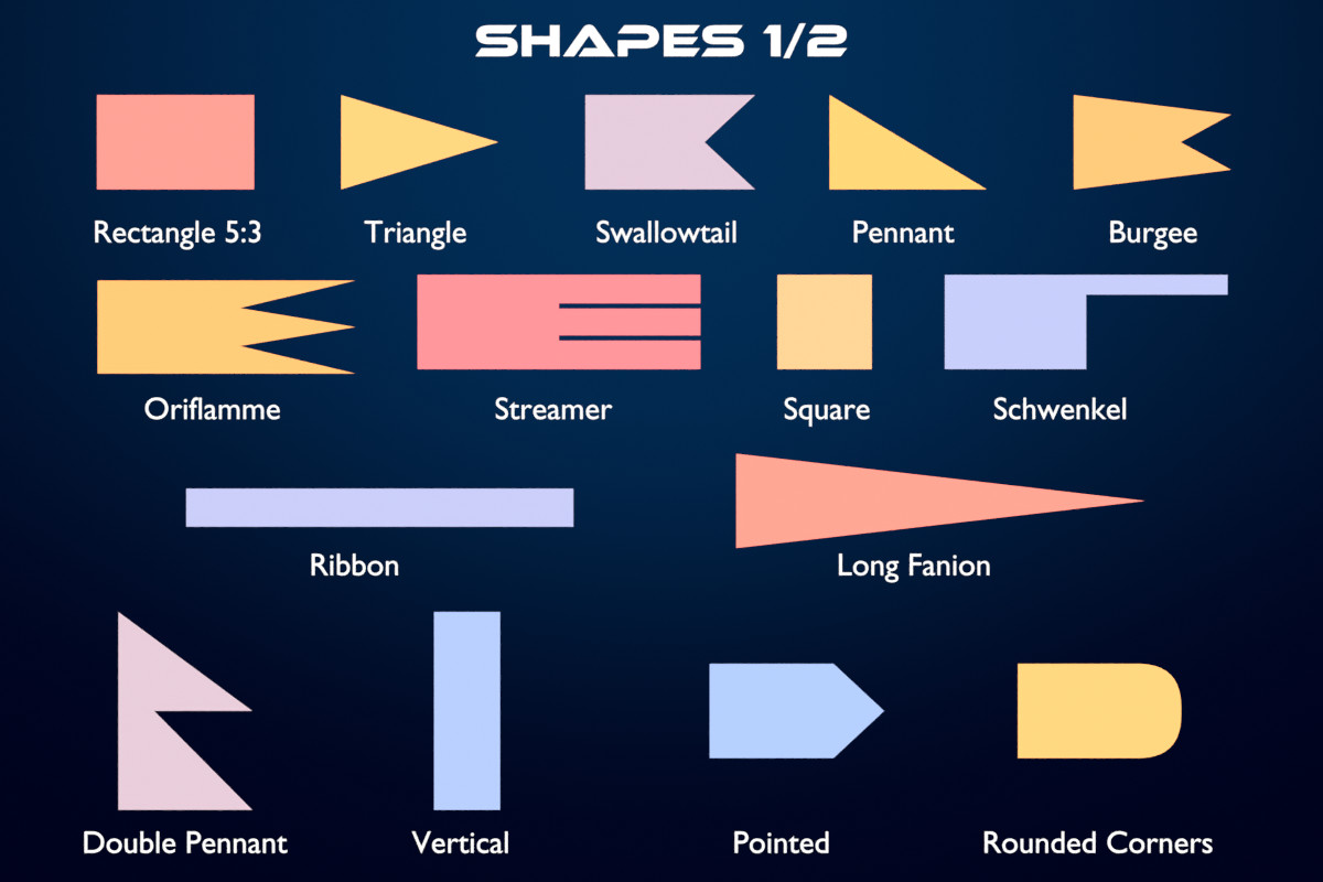 Animated Customizable Flags