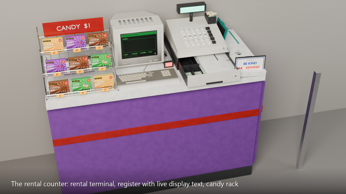 Video Store Kit: Interactive '90s Rental Store