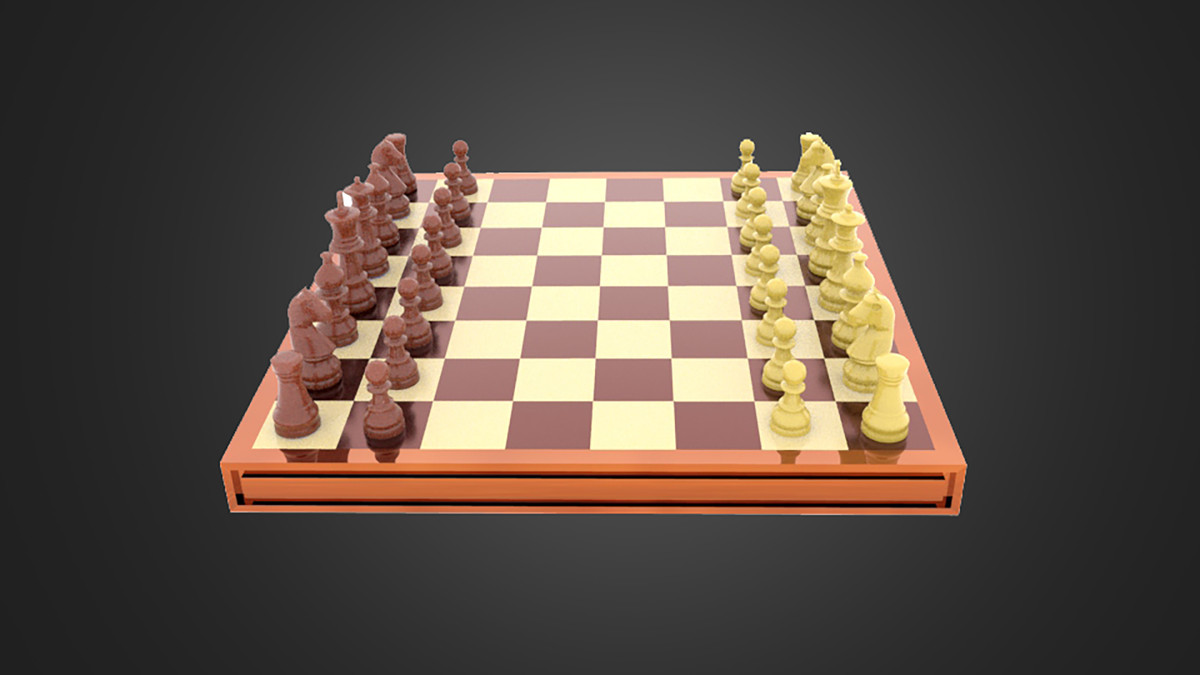 Chess House Environment Pack – Complete Strategy Game Scene | Modular Assets
