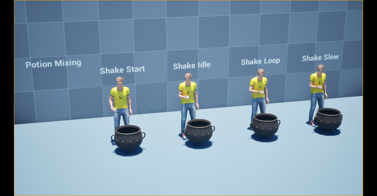 Potion Brewing Animation