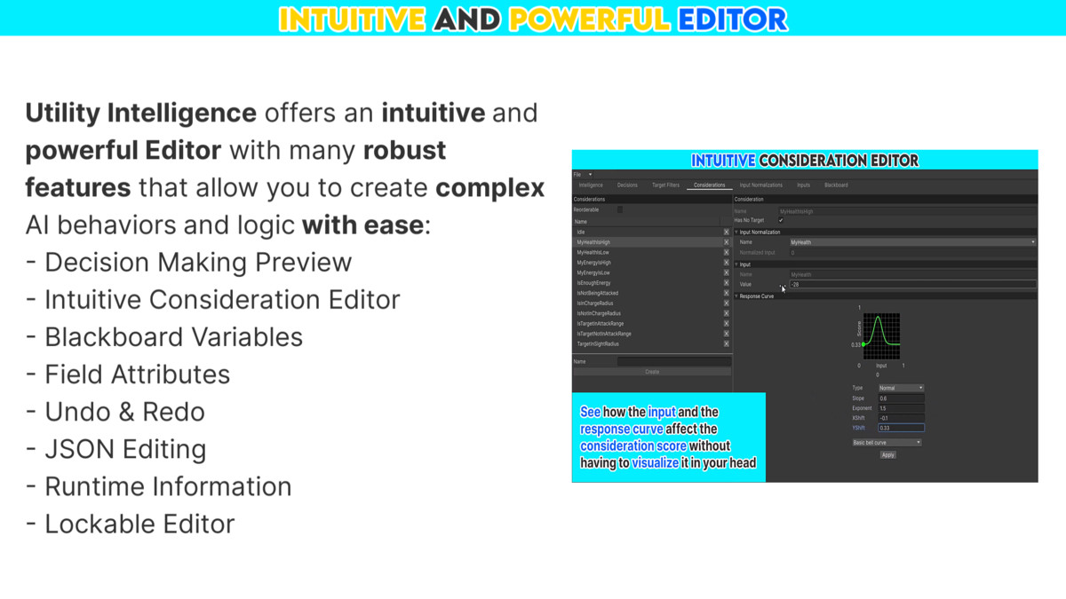 Utility Intelligence Bundle (ECS + GO): Complete Utility AI Framework for All