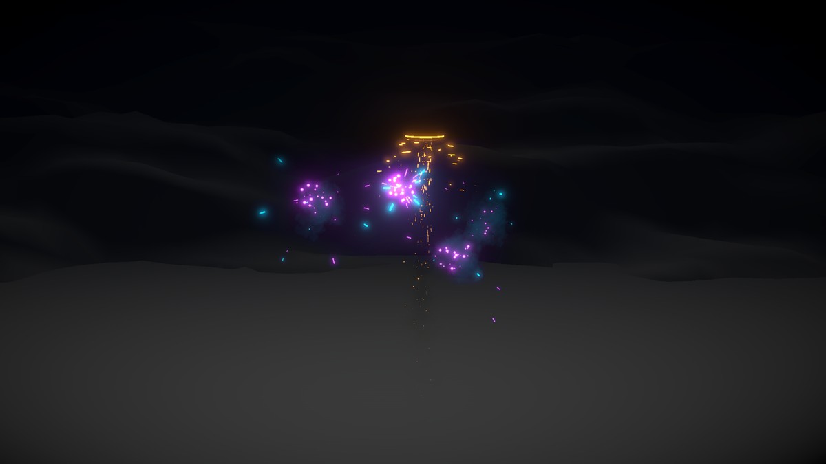 VFX Graph - Fireworks - Vol. 1