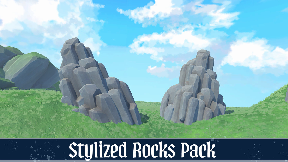 Stylized Rocks and Cliffs Pack