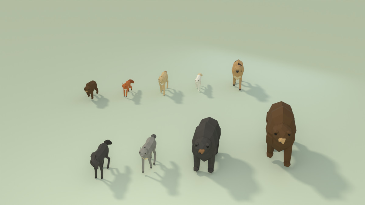 Low Poly Animals Pack