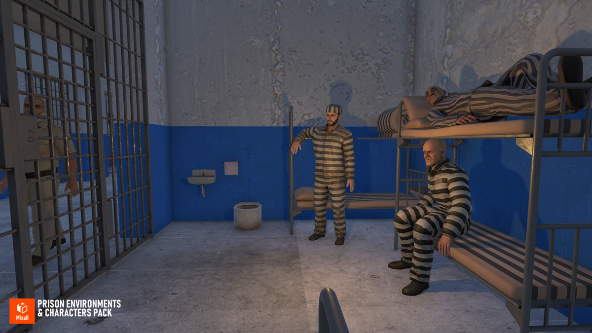Prison Environments & Characters Pack