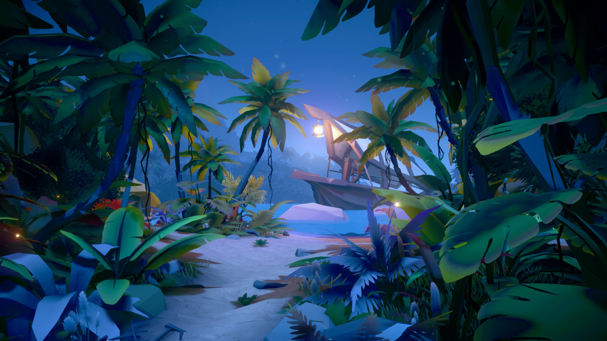 STYLIZED Fantasy Nature Pack: Tropical Island - Low Poly 3D Art