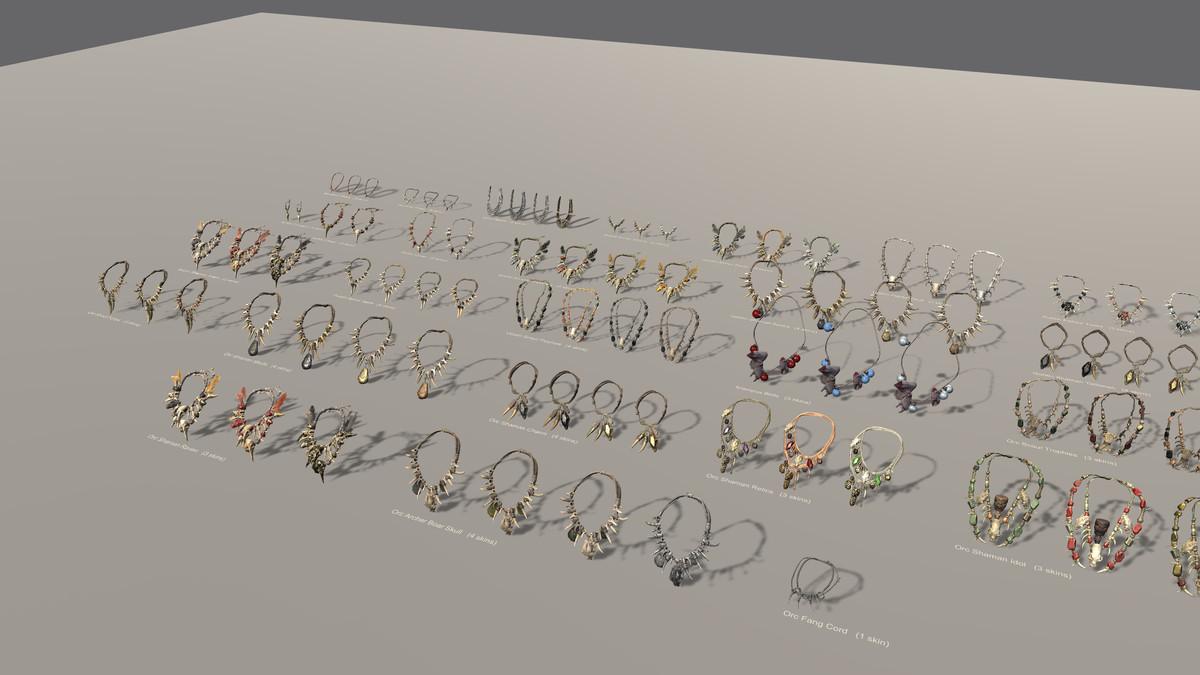 Fantasy Tribal Amulets Pack