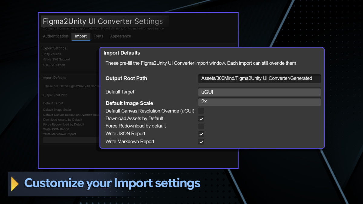 Figma2Unity UI Converter